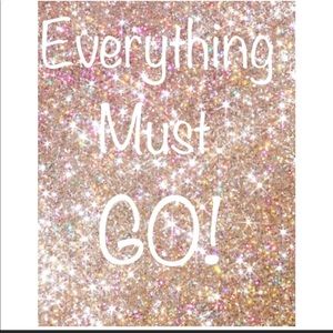 Everything must go! Make an offer!